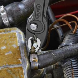 Knipex TwinGrip Frontgreifzange mit Mehrkomponenten-Hüllen schwarz atramentiert 200 mm Nr. 82 02 200 SB