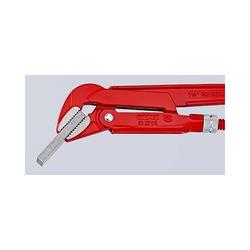 Knipex Rohrzange 45° rot pulverbeschichtet 430 mm Nr. 83 20 015