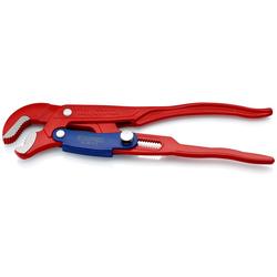 Knipex Rohrzange S-Maul mit Schnelleinstellung rot pulverbeschichtet 330 mm Nr. 83 60 010