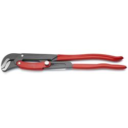 Knipex Rohrzange S-Maul mit Schnelleinstellung mit Kunststoff überzogen grau pulverbeschichtet 560 mm Nr. 83 61 020