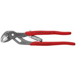 Knipex SmartGrip® Wasserpumpenzange mit automatischer Einstellung mit rutschhemmendem Kunststoff überzogen grau atramentiert 250 mm (SB-Karte/Blister) Nr. 85 01 250 SB