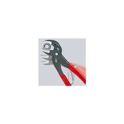 Knipex SmartGrip® Wasserpumpenzange mit automatischer Einstellung mit rutschhemmendem Kunststoff überzogen grau atramentiert 250 mm (SB-Karte/Blister) Nr. 85 01 250 SB
