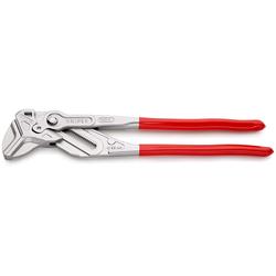 Knipex Zangenschlüssel XL Zange und Schraubenschlüssel in einem Werkzeug mit Kunststoff überzogen verchromt 400 mm Nr. 86 03 400