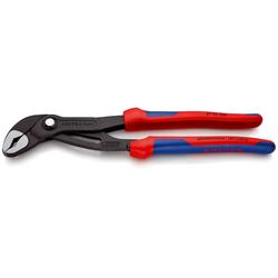 Knipex Cobra® Hightech-Wasserpumpenzange mit Mehrkomponenten-Hüllen grau atramentiert 300 mm (SB-Karte/Blister) Nr. 87 02 300 SB