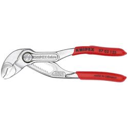 Knipex Cobra® Hightech-Wasserpumpenzange mit rutschhemmendem Kunststoff überzogen verchromt 125 mm Nr. 87 03 125