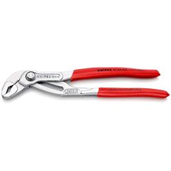 Knipex Cobra® Hightech-Wasserpumpenzange mit rutschhemmendem Kunststoff überzogen verchromt 250 mm (SB-Karte/Blister) Nr. 87 03 250 SB