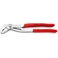 Knipex Cobra® Hightech-Wasserpumpenzange mit rutschhemmendem Kunststoff überzogen verchromt 300 mm (SB-Karte/Blister) Nr. 87 03 300 SB