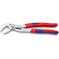 Knipex Cobra® Hightech-Wasserpumpenzange mit schlanken Mehrkomponenten-Hüllen verchromt 250 mm Nr. 87 05 250