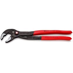 Knipex Cobra® QuickSet Hightech-Wasserpumpenzange mit rutschhemmendem Kunststoff überzogen grau atramentiert 300 mm (SB-Karte/Blister) Nr. 87 21 300 SB