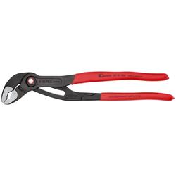 Knipex Cobra® QuickSet Hightech-Wasserpumpenzange mit rutschhemmendem Kunststoff überzogen grau atramentiert 300 mm (SB-Karte/Blister) Nr. 87 21 300 SB