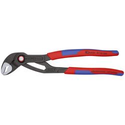 Knipex Cobra® QuickSet Hightech-Wasserpumpenzange mit schlanken Mehrkomponenten-Hüllen grau atramentiert 250 mm Nr. 87 22 250