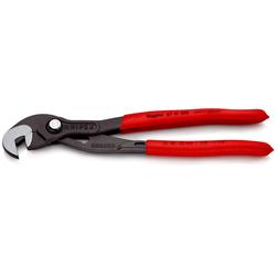 Knipex Schraubzange mit rutschhemmendem Kunststoff überzogen grau atramentiert 250 mm (SB-Karte/Blister) Nr. 87 41 250 SB