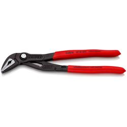 Knipex Cobra® ES Wasserpumpenzange extra-schlank mit rutschhemmendem Kunststoff überzogen grau atramentiert 250 mm (SB-Karte/Blister) Nr. 87 51 250 SB