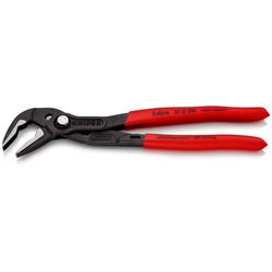 Knipex Cobra® ES Wasserpumpenzange extra-schlank mit rutschhemmendem Kunststoff überzogen grau atramentiert 250 mm (SB-Karte/Blister) Nr. 87 51 250 SB