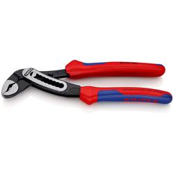 Knipex Alligator® Wasserpumpenzange mit Mehrkomponenten-Hüllen schwarz atramentiert 180 mm (SB-Karte/Blister) Nr. 88 02 180 SB