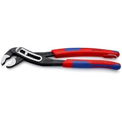 Knipex Alligator® Wasserpumpenzange mit schlanken Mehrkomponenten-Hüllen, mit integrierter Befestigungsöse zum Anbringen einer Absturzsicherung schwarz atramentiert 250 mm (SB-Karte/Blister) Nr. 88 02 250 T BK