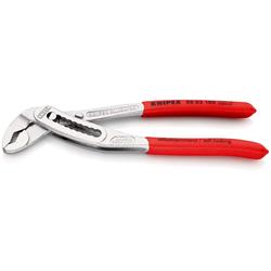 Knipex Alligator® Wasserpumpenzange mit rutschhemmendem Kunststoff überzogen verchromt 180 mm Nr. 88 03 180