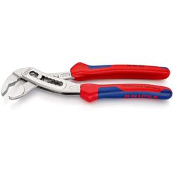 Knipex Alligator® Wasserpumpenzange mit Mehrkomponenten-Hüllen verchromt 180 mm Nr. 88 05 180