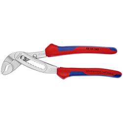 Knipex Alligator® Wasserpumpenzange mit Mehrkomponenten-Hüllen verchromt 180 mm Nr. 88 05 180