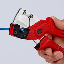 Knipex Rohrschneider für Mehrschicht- und Pneumatikschläuche aus zähem, glasfaserverstärktem Kunststoff 185 mm Nr. 90 10 185