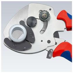 Knipex Rohrschneider für Verbund- und Kunststoffrohre mit Mehrkomponenten-Hüllen verzinkt 210 mm Nr. 90 25 40