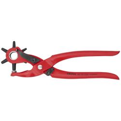Knipex Revolverlochzange rot pulverbeschichtet 220 mm Nr. 90 70 220 EAN