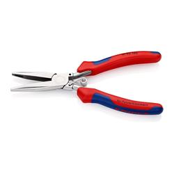 Knipex Polsterklammerzange mit Mehrkomponenten-Hüllen spiegelpoliert 185 mm Nr. 91 92 180