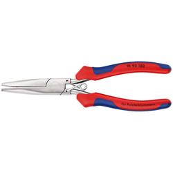 Knipex Polsterklammerzange mit Mehrkomponenten-Hüllen spiegelpoliert 185 mm Nr. 91 92 180