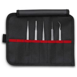 Knipex Präzisionspinzetten-Set 5-teilig Nr. 92 00 02