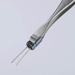 Knipex Positionierpinzette Geriffelt 145 mm Nr. 92 11 02
