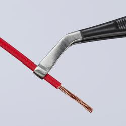 Knipex Positionierpinzette ESD Glatt 120 mm Nr. 92 16 01 ESD