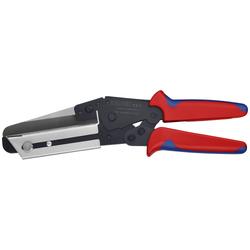 Knipex Schere für Kunststoffe auch für Kabelkanäle mit Mehrkomponenten-Hüllen brüniert 275 mm Nr. 95 02 21