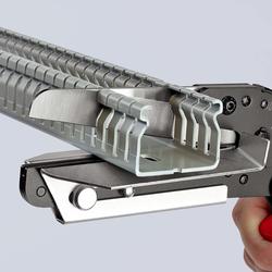Knipex Schere für Kunststoffe auch für Kabelkanäle mit Mehrkomponenten-Hüllen brüniert 275 mm Nr. 95 02 21