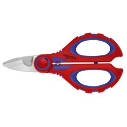 Knipex Elektrikerschere mit Mehrkomponenten-Hüllen, glasfaserverstärkt 160 mm Nr. 95 05 10 SB