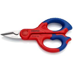 Knipex Elektrikerschere mit Mehrkomponenten-Hüllen, glasfaserverstärkt 155 mm (SB-Karte/Blister) Nr. 95 05 155 SB