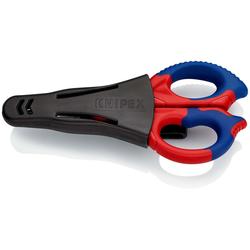 Knipex Elektrikerschere mit Mehrkomponenten-Hüllen, glasfaserverstärkt 155 mm (SB-Karte/Blister) Nr. 95 05 155 SB