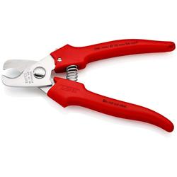 Knipex Kabelschere Griffe mit Kunststoff umspritzt mit Kunststoff umspritzt 165 mm Nr. 95 05 165