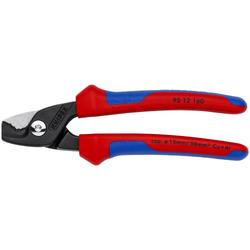 Knipex StepCut Kabelschere mit Mehrkomponenten-Hüllen brüniert 160 mm Nr. 95 12 160