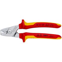 Knipex StepCut Kabelschere isoliert mit Mehrkomponenten-Hüllen, VDE-geprüft verchromt 160 mm Nr. 95 16 160