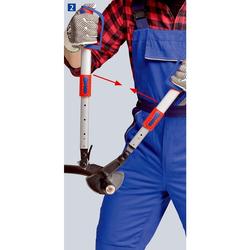 Knipex Kabelschere (Ratschenprinzip) mit Teleskopschenkeln mit Mehrkomponenten-Hüllen 570 mm Nr. 95 32 038
