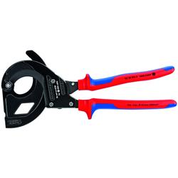 Knipex Kabelschneider (Ratschenprinzip) für stahlarmierte Kabel (SWA-Kabel) mit Mehrkomponenten-Hüllen schwarz lackiert 315 mm Nr. 95 32 315 A