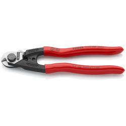Knipex Drahtseilschere geschmiedet mit Kunststoff überzogen 190 mm Nr. 95 61 190