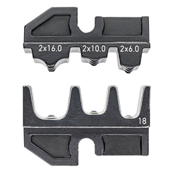 Knipex Crimpeinsatz für Twin-Aderendhülsen Nr. 97 49 18