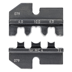 Knipex Crimpeinsatz für Solar-Steckverbinder MC4 (Multi-Contact) Nr. 97 49 71