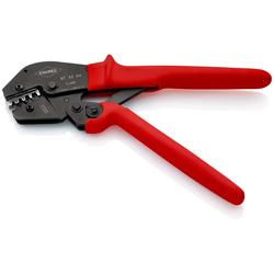 Knipex Crimpzange auch für Zweihandbedienung mit rutschhemmenden Kunststoff-Hüllen brüniert 250 mm Nr. 97 52 04