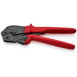 Knipex Crimpzange auch für Zweihandbedienung mit rutschhemmenden Kunststoff-Hüllen brüniert 250 mm Nr. 97 52 13