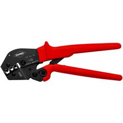 Knipex Crimpzange auch für Zweihandbedienung mit rutschhemmendem Kunststoff überzogen brüniert 250 mm Nr. 97 52 18