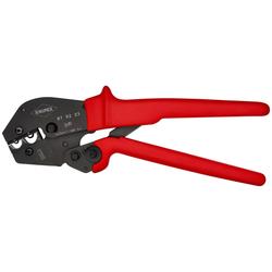 Knipex Crimpzange auch für Zweihandbedienung mit rutschhemmenden Kunststoff-Hüllen brüniert 250 mm Nr. 97 52 23