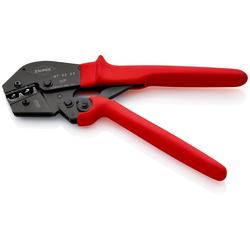 Knipex Crimpzange auch für Zweihandbedienung mit rutschhemmenden Kunststoff-Hüllen brüniert 250 mm Nr. 97 52 23