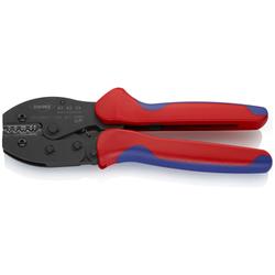 Knipex PreciForce® Crimpzange mit Mehrkomponenten-Hüllen brüniert 220 mm Nr. 97 52 33